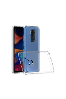 Evimdeyokyok Xiaomi Redmi Note 9 Kılıf Lüx Şeffaf Silikon - Şeffaf
