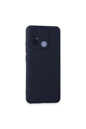 Evimdeyokyok Xiaomi Redmi 12C Kılıf Nano İçi Kadife Silikon - Lacivert