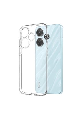 Evimdeyokyok Xiaomi Redmi 13 4G Kılıf Lüx Şeffaf Silikon