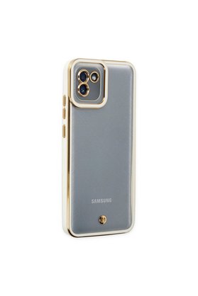 Evimdeyokyok Samsung Galaxy A03 Kılıf Liva Lens Silikon - Beyaz
