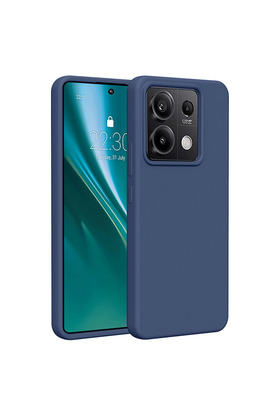Evimdeyokyok Xiaomi Redmi Note 13 Pro 5G Kılıf First Silikon - Lacivert