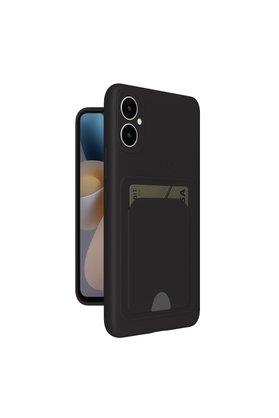 Evimdeyokyok Samsung Galaxy A05 Kelvin Kartvizitli Silikon - Siyah