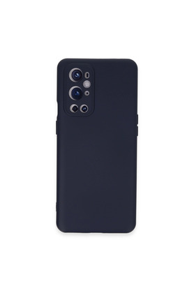 Evimdeyokyok One Plus 9 Pro Kılıf Nano İçi Kadife Silikon - Lacivert