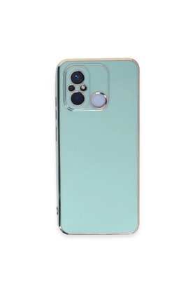 Evimdeyokyok Xiaomi Redmi 12C Kılıf Volet Silikon - Açık Yeşil