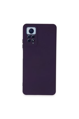 Evimdeyokyok Xiaomi Redmi Note 12 Pro 4G Kılıf Nano İçi Kadife Silikon - Mor