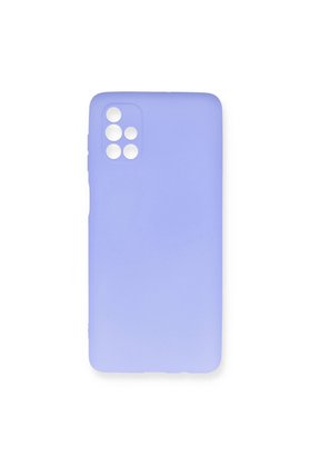 Evimdeyokyok Samsung Galaxy M51 Kılıf First Silikon - Lila