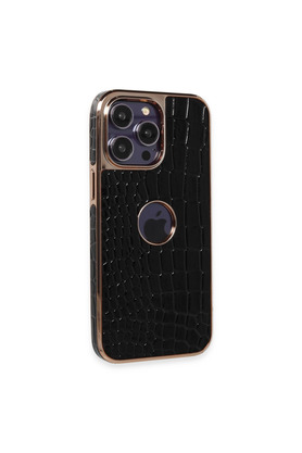 Evimdeyokyok Apple İphone 14 Pro Kılıf Snake Kapak - Siyah