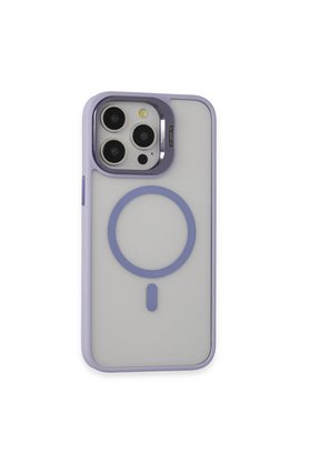 Evimdeyokyok Joko Apple İphone 15 Pro Max Kılıf Roblox Lens Magsafe Standlı Kapak - Lila