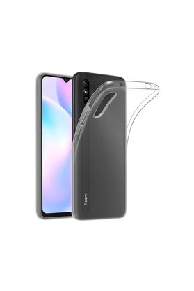 Evimdeyokyok Xiaomi Redmi 9A Kılıf Lüx Şeffaf Silikon - Şeffaf