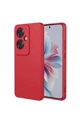 Evimdeyokyok Oppo Reno 11F Kılıf First Silikon - Kırmızı