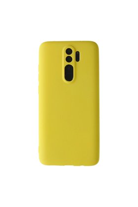 Evimdeyokyok Xiaomi Redmi Note 8 Pro Kılıf First Silikon - Sarı