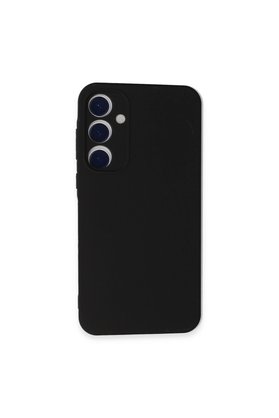 Evimdeyokyok Samsung Galaxy A35 5G Kılıf Nano İçi Kadife Silikon - Siyah