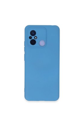 Evimdeyokyok Xiaomi Redmi 12C Kılıf Nano İçi Kadife Silikon - Mavi
