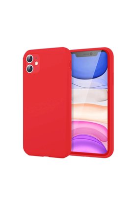Evimdeyokyok Apple İphone 11 Kılıf First Silikon - Kırmızı