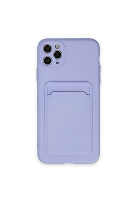Evimdeyokyok Apple İphone 11 Pro Max Kılıf Kelvin Kartvizitli Silikon - Lila