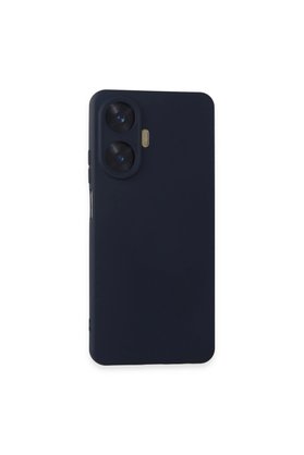 Evimdeyokyok Realme C55 Kılıf Nano İçi Kadife Silikon - Lacivert
