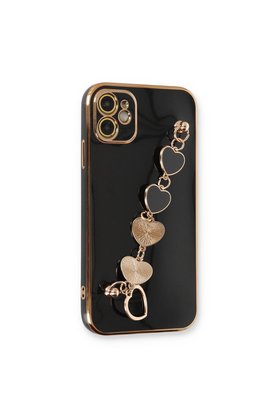 Evimdeyokyok Apple İphone 12 Kılıf Esila Silikon - Siyah