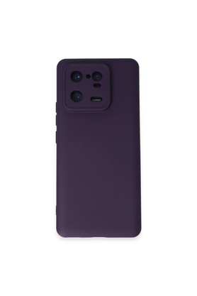 Evimdeyokyok Xiaomi Mi 13 Pro Kılıf Nano İçi Kadife Silikon - Mor