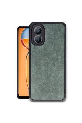 Evimdeyokyok Oppo A38 Kılıf Aras Deri Kapak - Koyu Yeşil