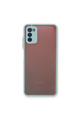 Evimdeyokyok Samsung Galaxy A03S Kılıf Montreal Silikon Kapak - Turkuaz