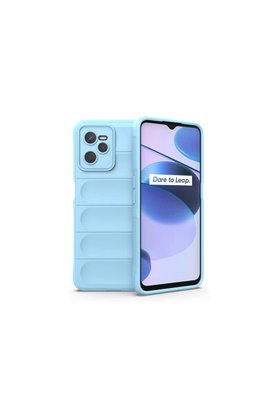 Evimdeyokyok Realme C35 Kılıf Optimum Silikon - Sky Blue