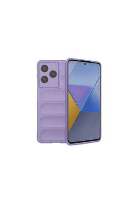 Evimdeyokyok General Mobile Era 50 Kılıf Optimum Silikon - Lila