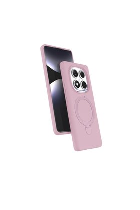 Evimdeyokyok Xiaomi Redmi Note 14 Pro 4G Regal Magsafe Standlı Kapak - Açık Pembe