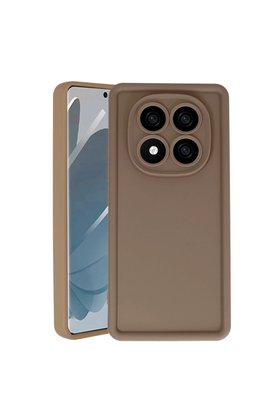 Evimdeyokyok Xiaomi Redmi Note 14 Pro 5G Kılıf Viera Silikon - Kahverengi