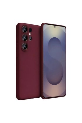 Evimdeyokyok Samsung Galaxy S26 Ultra First Silikon - Bordo
