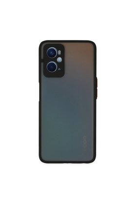 Evimdeyokyok Oppo A96 Kılıf Montreal Silikon Kapak - Siyah