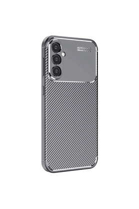 Evimdeyokyok Samsung Galaxy A16 5G Kılıf Auto Focus Karbon Kapak - Gri