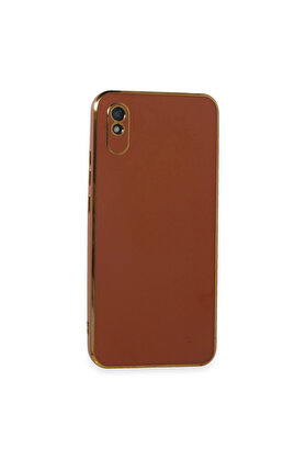 Evimdeyokyok Xiaomi Redmi 9A Kılıf Volet Silikon - Kırmızı