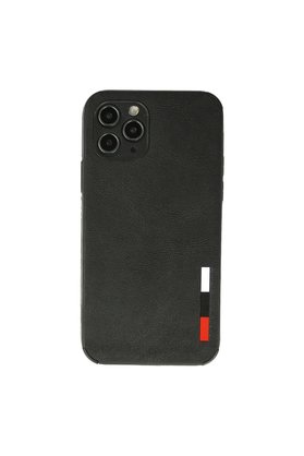Evimdeyokyok Apple İphone 11 Pro Max Kılıf Loop Deri Silikon - Siyah