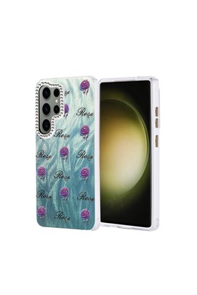 Evimdeyokyok Samsung Galaxy S25 Ultra Kılıf Blade Aynalı Desenli Kapak - Desen 9