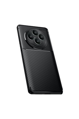 Evimdeyokyok Oppo Reno 11 Fs Kılıf Auto Focus Karbon Kapak - Siyah