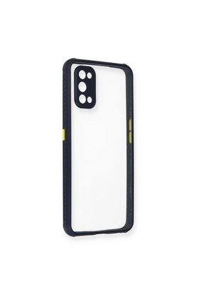 Evimdeyokyok Realme 7 Pro Kılıf Miami Şeffaf Silikon - Lacivert