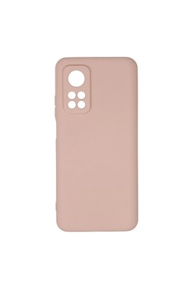 Evimdeyokyok Xiaomi Mi 10T Kılıf Nano İçi Kadife Silikon - Pudra