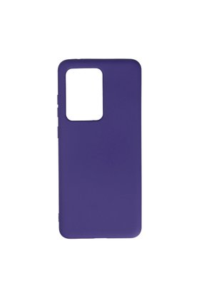 Evimdeyokyok Samsung Galaxy S20 Ultra Kılıf Nano İçi Kadife Silikon - Mor