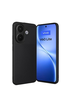 Evimdeyokyok Vivo V60 Lite Auto Focus Karbon Kapak - Siyah