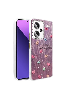 Evimdeyokyok Xiaomi Redmi Note 13 Pro Plus Kılıf Blade Aynalı Desenli Kapak - Desen 8