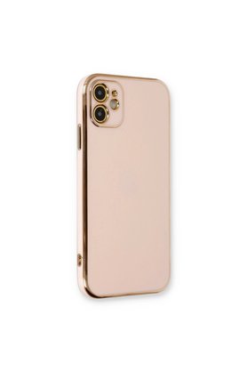 Evimdeyokyok Apple İphone 11 Kılıf Volet Silikon - Pembe