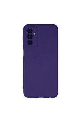 Evimdeyokyok Samsung Galaxy M23 Kılıf Nano İçi Kadife Silikon - Mor