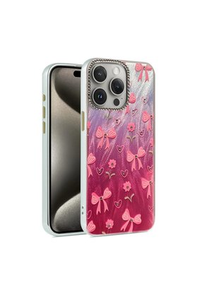 Evimdeyokyok Apple İphone 15 Pro Max Kılıf Blade Aynalı Desenli Kapak - Desen 3