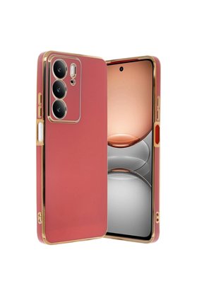 Evimdeyokyok Realme C75 4G Kılıf Volet Silikon - Kırmızı