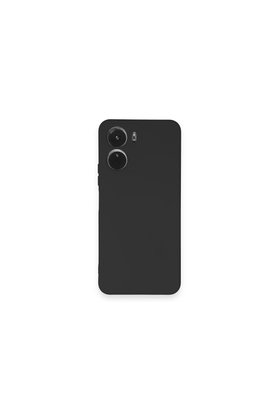 Evimdeyokyok Vivo Y16 Kılıf Nano İçi Kadife Silikon - Siyah