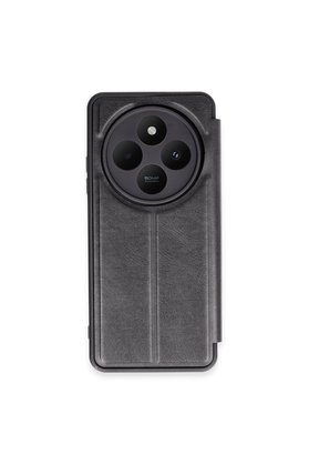 Evimdeyokyok Xiaomi Redmi 14C Kılıf Flip Cover - Siyah