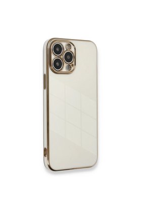 Evimdeyokyok Apple İphone 13 Pro Kılıf Volet Silikon - Beyaz
