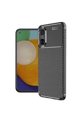 Evimdeyokyok Oppo A60 Kılıf Auto Focus Karbon Kapak - Siyah