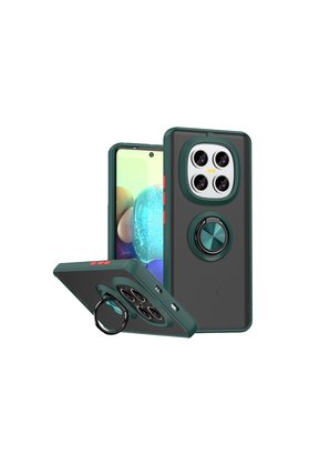 Evimdeyokyok Xiaomi Redmi Note 15 Pro 5G Montreal Yüzüklü Silikon Kapak - Yeşil