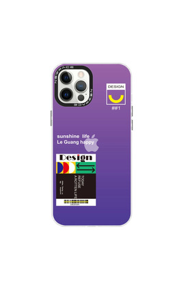 Evimdeyokyok Apple İphone 12 Pro Max Kılıf Estoril Desenli Kapak - Estoril - 4